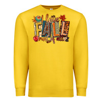 Lemon i love fall most of all Premium Sweatshirt - CowGirlArtShop