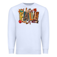 White i love fall most of all Premium Sweatshirt - CowGirlArtShop