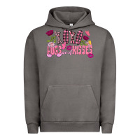 Pigment Tornado Xoxo Hugs And Kisses Valentine's Day Urban Hoodie - FaDigitalArtStudio