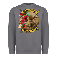 Storm Sorta merry sorta scary skull Heavyweight Sweatshirt - NancyCooperArtShop