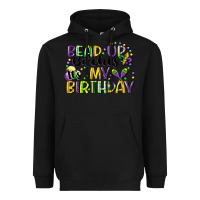 Black bead up bitches itsmy birthday cg (1) Heavyweight Hoodie - CowGirlArtShop