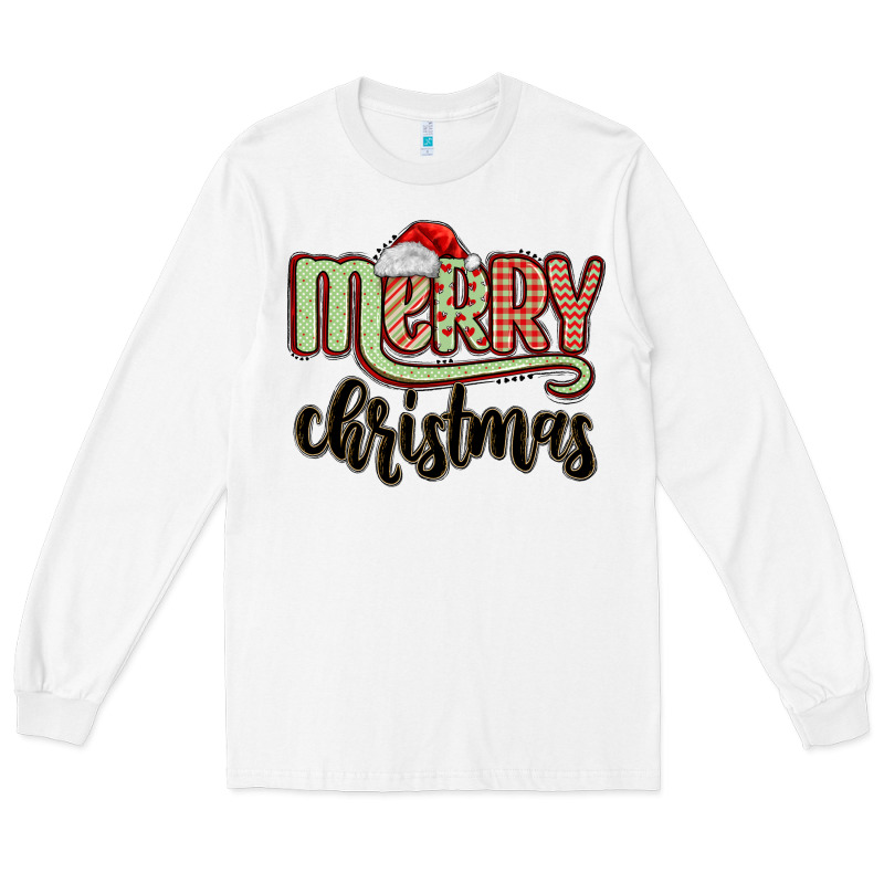 Merry Christmas Long Sleeve Tee by MaliasSmallBusiness | Teevron