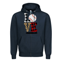 Navy Love, Baseball Zipper Hoodie - Bettercallsaul