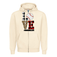 Sandshell Love, Baseball Zipper Hoodie - Bettercallsaul