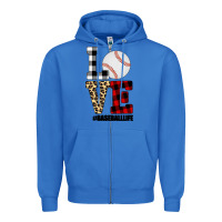 True Royal Love, Baseball Zipper Hoodie - Bettercallsaul