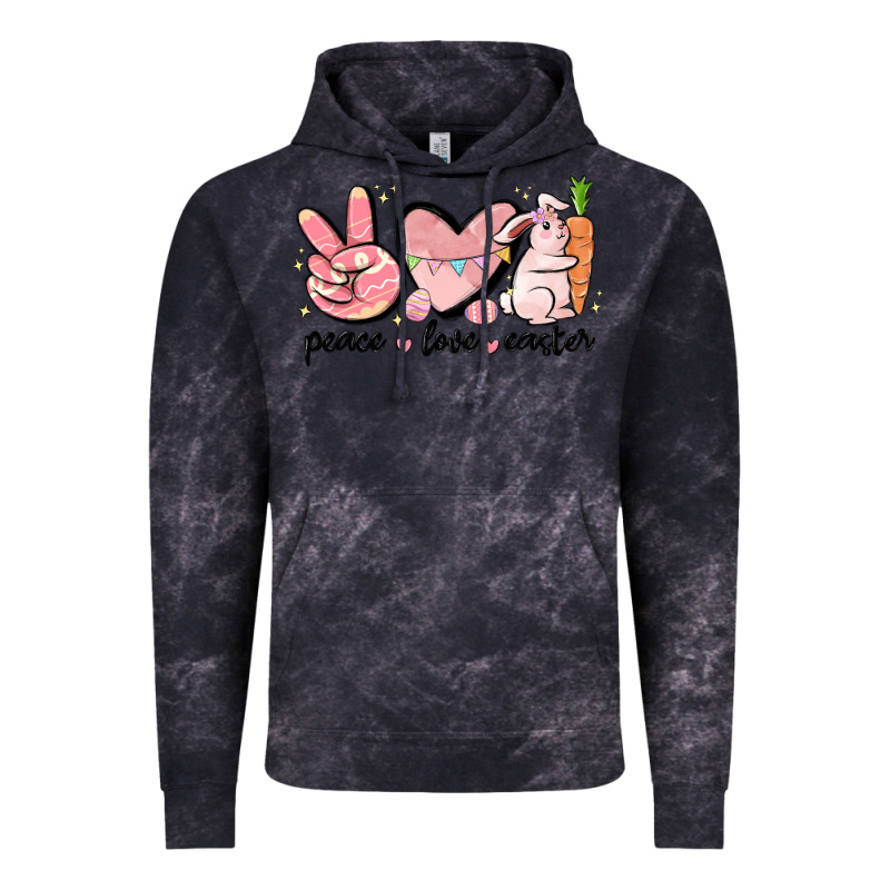 Peace Love Easter Vintage Hoodie by MaliasSmallBusiness | Teevron
