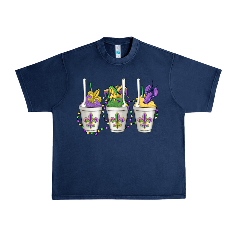 Mardi Gras Snowballs Urban Heavy Tee by MaliasSmallBusiness | Teevron