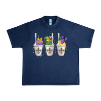 Navy mardi gras snowballs Urban Heavy Tee - MaliasSmallBusiness