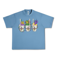 Pebble Blue mardi gras snowballs Urban Heavy Tee - MaliasSmallBusiness