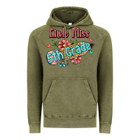 Vintage Olive little miss fifth grade Vintage Hoodie - Jasminsmagicworld