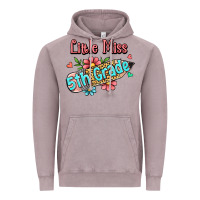 Vintage Zinc little miss fifth grade Vintage Hoodie - Jasminsmagicworld