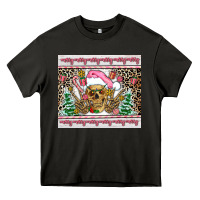 Asphalt pink skeleton  christmas Heavy Core Tee - AdoDesignShop