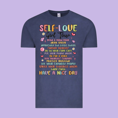 Self Love Girl Tour Malias Vintage Tee Designed By Maliassmallbusiness