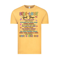 Vintage Mustard self love girl tour malias Vintage Tee - MaliasSmallBusiness