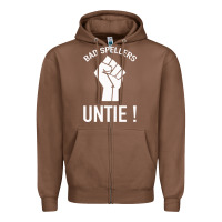 Chestnut Bad Spellers Zipper Hoodie - Bettercallsaul