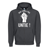 Smoke Bad Spellers Zipper Hoodie - Bettercallsaul