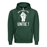 Bad Spellers Zipper Hoodie | Teevron