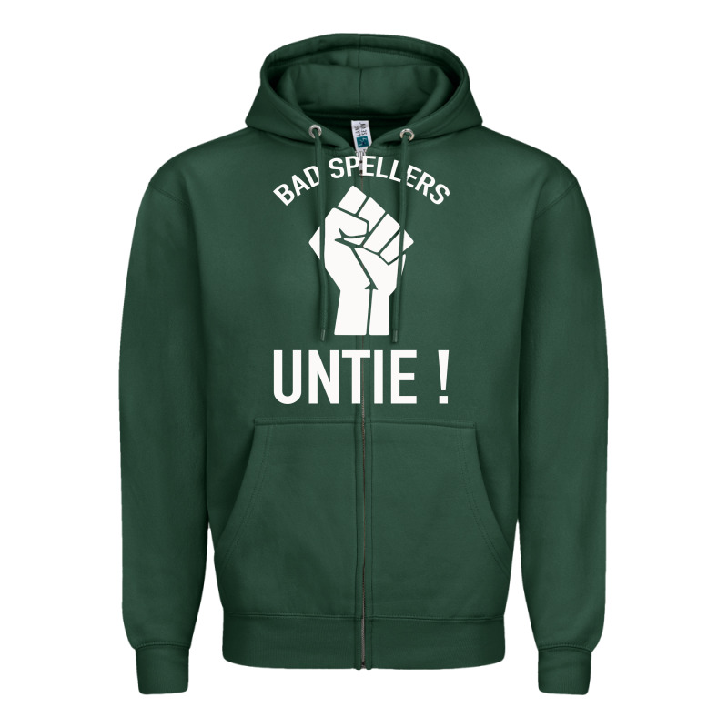 Bad Spellers Zipper Hoodie by Bettercallsaul | Teevron