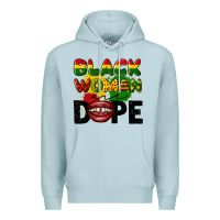 Blue Mist black woman are dope Premium Hoodie - CowGirlArtShop