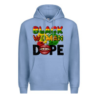 Colony Blue black woman are dope Premium Hoodie - CowGirlArtShop