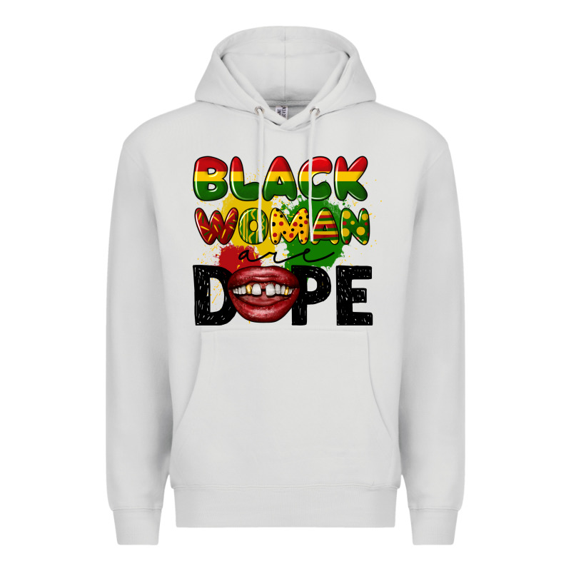 Black Woman Are Dope Premium Hoodie by CowGirlArtShop | Teevron