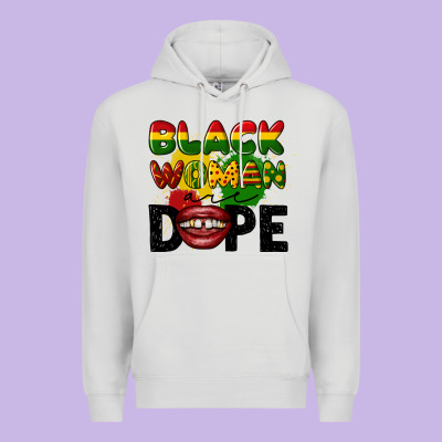 Black Woman Are Dope Premium Hoodie Designed By Cowgirlartshop