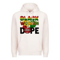 Pale Pink black woman are dope Premium Hoodie - CowGirlArtShop