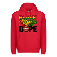 Red black woman are dope Premium Hoodie - CowGirlArtShop