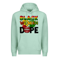 Seafoam black woman are dope Premium Hoodie - CowGirlArtShop