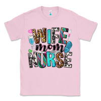 Bubblegum Pink wife mom nurse Classic Tee - NancyCooperArtShop