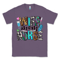 Lavender wife mom nurse Classic Tee - NancyCooperArtShop