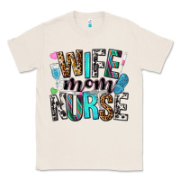 Natural wife mom nurse Classic Tee - NancyCooperArtShop