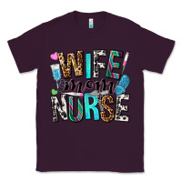Plum wife mom nurse Classic Tee - NancyCooperArtShop
