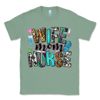 Sage wife mom nurse Classic Tee - NancyCooperArtShop