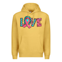 Antique Gold love Premium Hoodie - JahusDesignShop