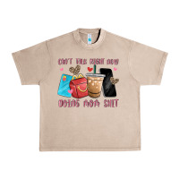 French Oak can't talk right now doing mom shit Urban Heavy Tee - MaliasSmallBusiness