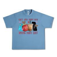 Pebble Blue can't talk right now doing mom shit Urban Heavy Tee - MaliasSmallBusiness