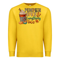 Lemon pumpkin spice and everything nice Premium Sweatshirt - CowGirlArtShop