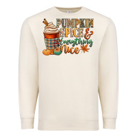 Sandshell pumpkin spice and everything nice Premium Sweatshirt - CowGirlArtShop