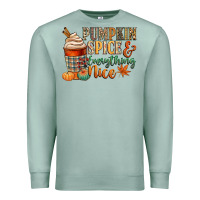 Seafoam pumpkin spice and everything nice Premium Sweatshirt - CowGirlArtShop
