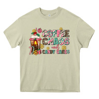 Mossy coffee chaos and candy canes Heavy Core Tee - AdoDesignShop