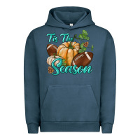 Pigment Midnight Navy tis the season Urban Hoodie - BundleAndBundleShop
