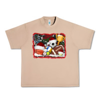 Burro christmas sports background Urban Heavy Tee - AdoDesignShop