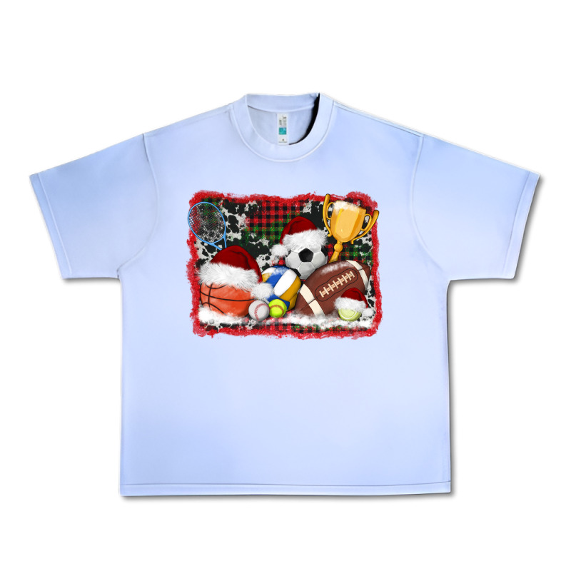Christmas Sports Background Urban Heavy Tee by AdoDesignShop | Teevron