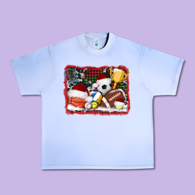 Christmas Sports Background Urban Heavy Tee Designed By Adodesignshop