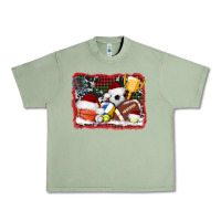 Oil Green christmas sports background Urban Heavy Tee - AdoDesignShop