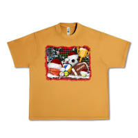 Peanut Butter christmas sports background Urban Heavy Tee - AdoDesignShop