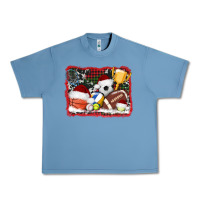 Pebble Blue christmas sports background Urban Heavy Tee - AdoDesignShop