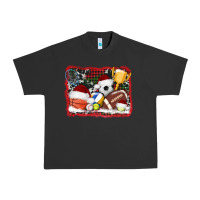 Pigment Black christmas sports background Urban Heavy Tee - AdoDesignShop