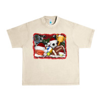 Sandshell christmas sports background Urban Heavy Tee - AdoDesignShop